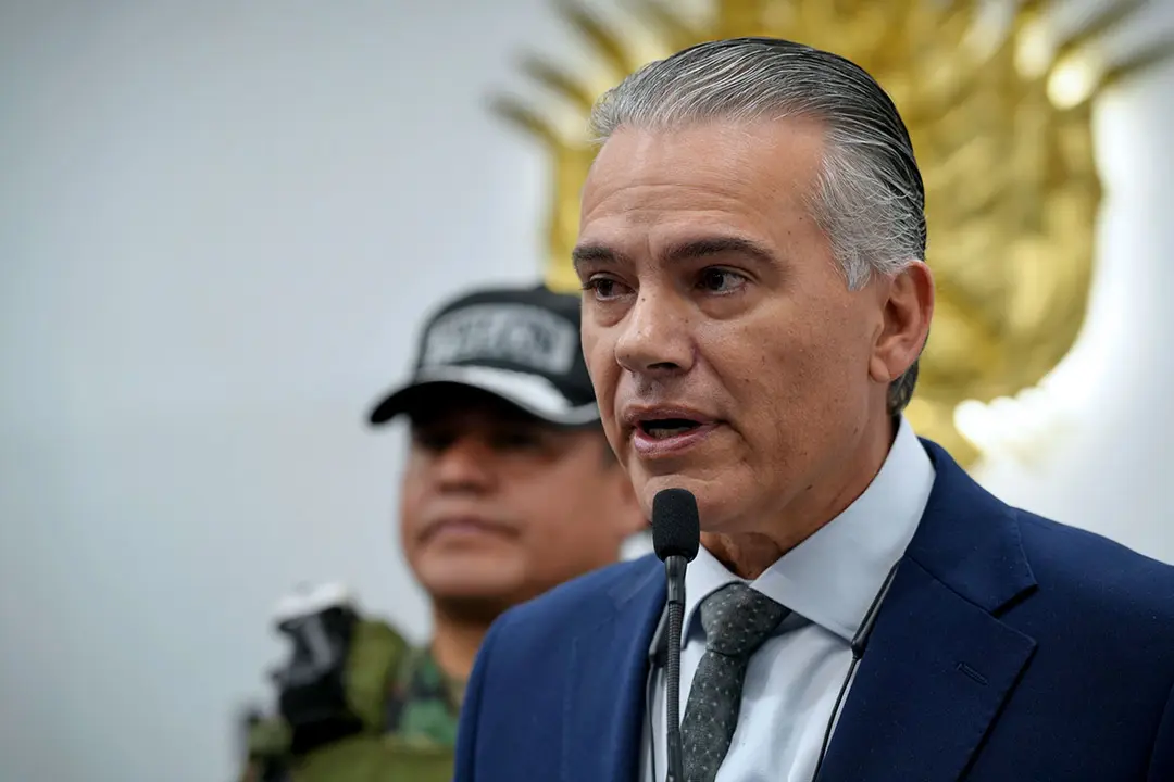 Ernesto Justiniano, viceministro. (Foto. ABC).