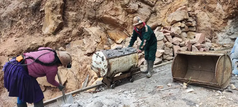 Miner&iacute;a en Oruro. (Foto: ABI).