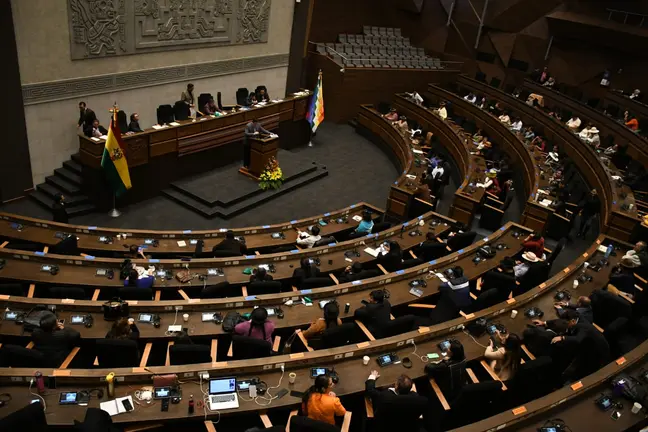 Asamblea Legislativa Plurinacional. (Foto: La Raz&oacute;n).