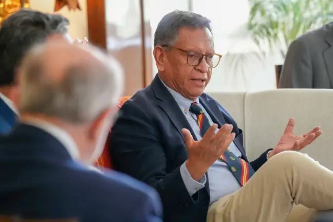 Ministro de Gobierno, Marco Antonio Oviedo. Foto: Ministerio de Gobierno
