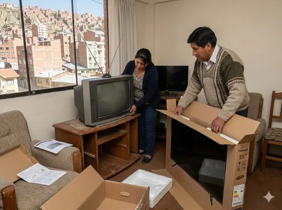 Digitalizaci&oacute;n de la Televisi&oacute;n en Bolivia (Foto: PanamericanAi)