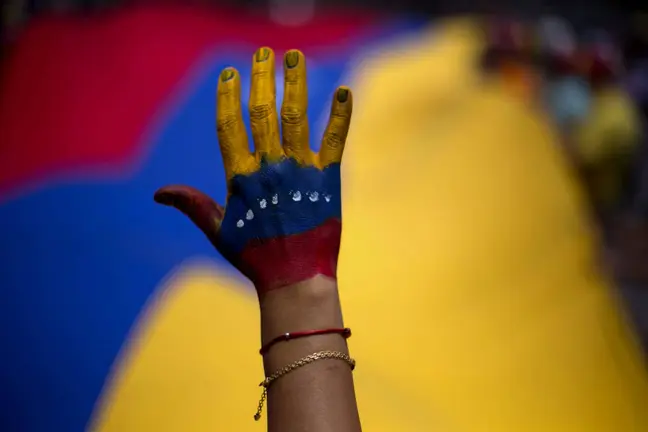 Mano a Venezuela.