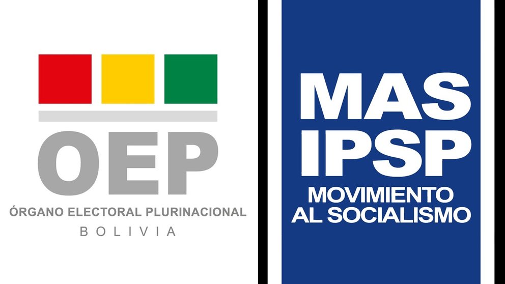 Logotipos del TSE y MAS Foto: RRSS