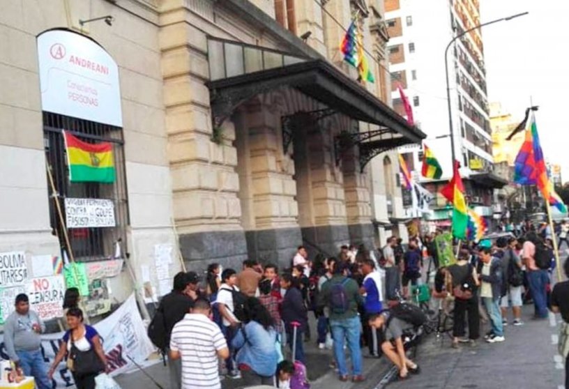 Embjada de Bolivia en Argentina Foto: El Diario