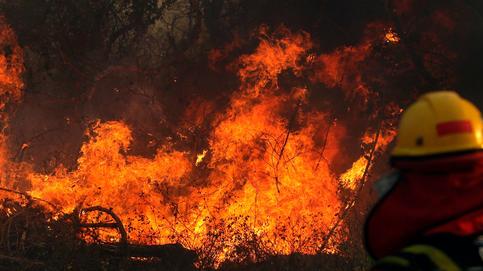 Incendios en Bolivia Foto> AFP