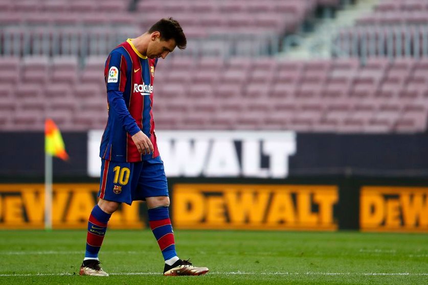 Messi no seguirá en Barcelona Foto: www.lanacion.com.ar