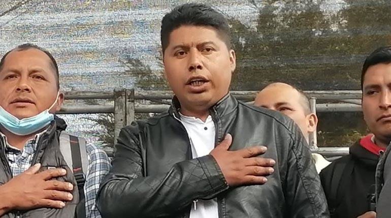 Reynaldo Laura, vicepresidente de Adepcoca (Foto: Los Tiempos)