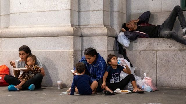 Inmigrantes en Washington. (Foto: BBC Mundo).