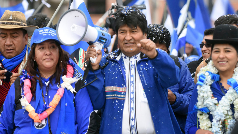 Evo Morales Foto: RRSS