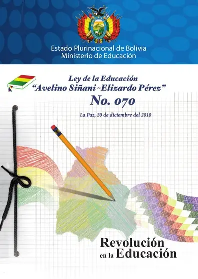 ley 070 bolivia