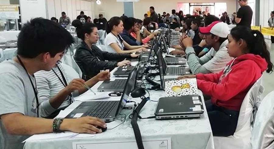 Sala-de-computo-en-la-elecciones-de-Bolivia.-Foto-La-Prensa
