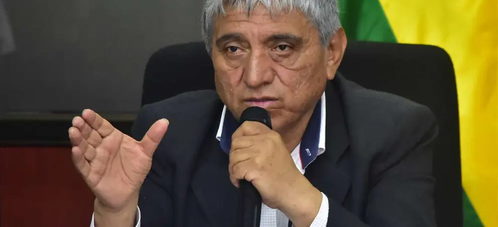Iv&aacute;n Arias, alcalde pace&ntilde;o.