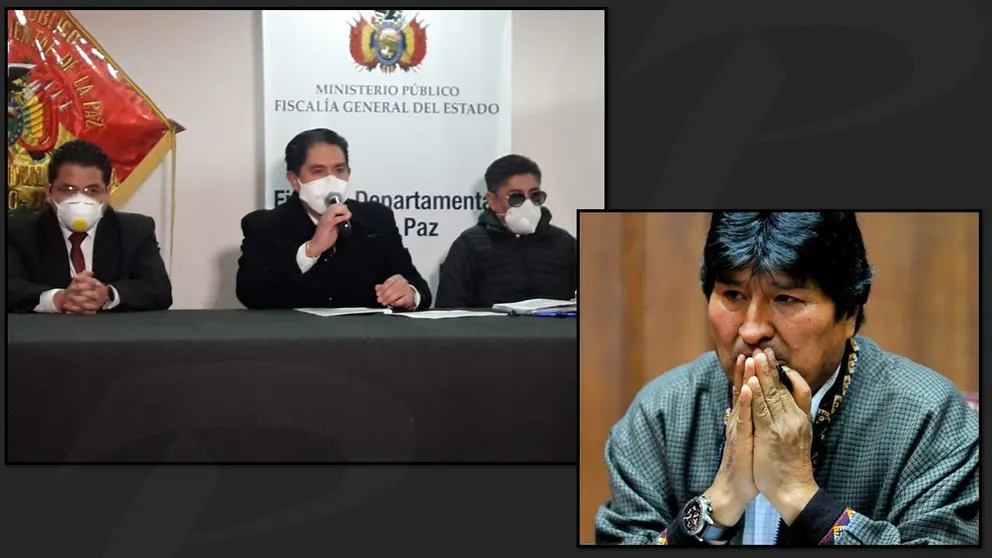 Fiscal&iacute;a vs Evo Morales