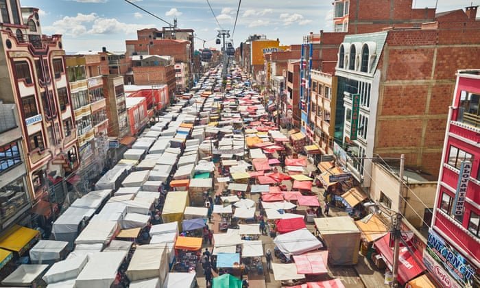 Feria 16 de Julio en El Alto Foto: Alamy