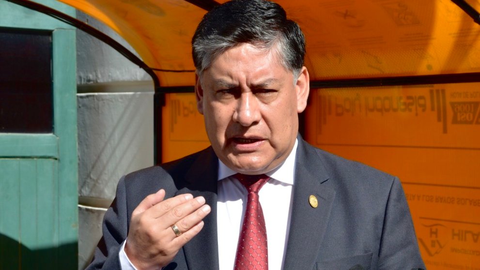 Fiscal General del Estado Juan Lanchipa Foto: Fiscal