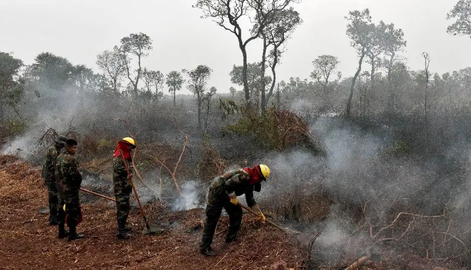 Incendios en la Chiquitan&iacute;a Foto: RRSS