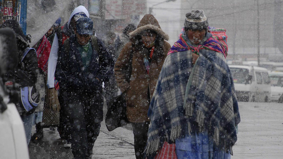 invierno en El Alto, Bolivia Foto: LaLLave