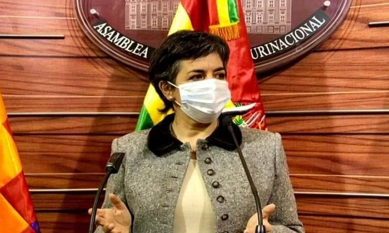 Cecilia Requena, senadora de Comunidad Ciudadana. (Foto: El Deber).