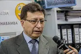 El director de recaudaciones del municipio de Cochabamba, Milton Rojas