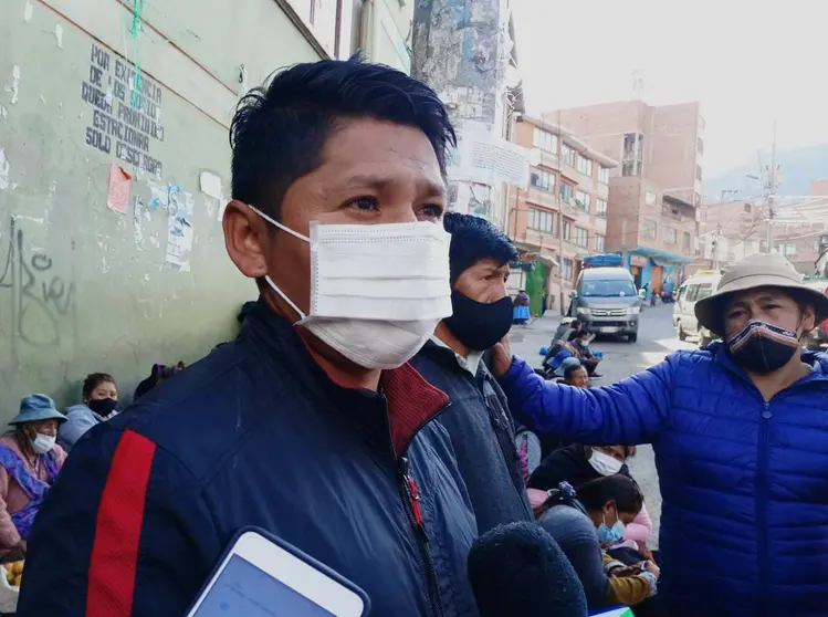 Armin Lluta, Adepcoca. (Foto. Urgente.bo).