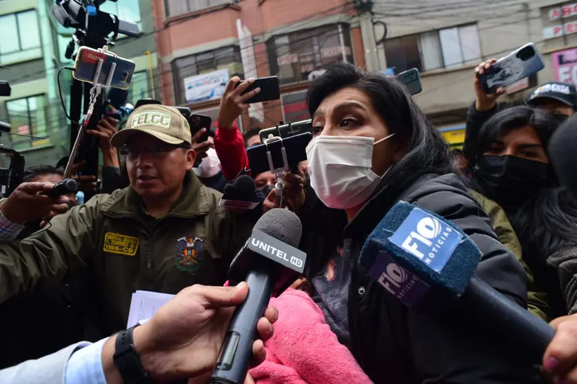 Soledad Chapet&oacute;n, exalcaldesa de El Alto. (Foto: La Raz&oacute;n).