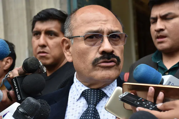 An&iacute;bal Cruz, secretario municipal de salud del Gobierno Municipal de Cochabamba. (Foto. Min. de Salud).