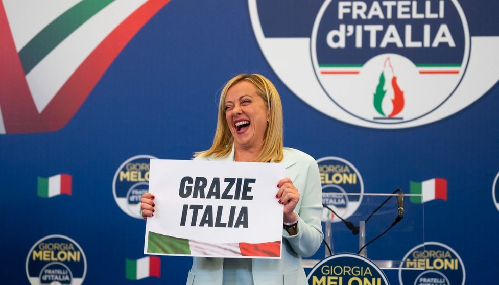 Giorgia Meloni, nueva presidenta de Italia. (Foto. US CDN).