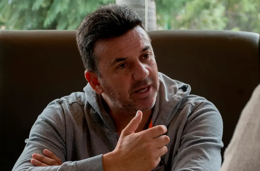 Julio C&eacute;sar Baldivieso, entrenador de f&uacute;tbol. (Foto: Infoabe).