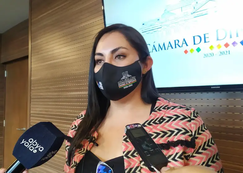 Samantha Nogales, diputada de CC. (Foto. &Eacute;xito Noticias).