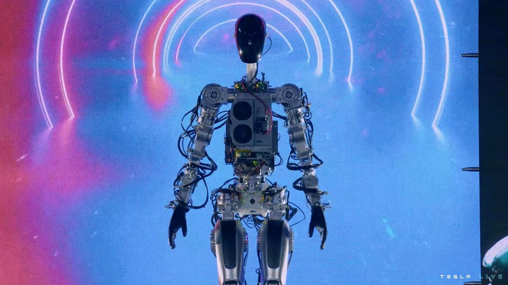Optimus, robot humanoide. (Foto. El País).