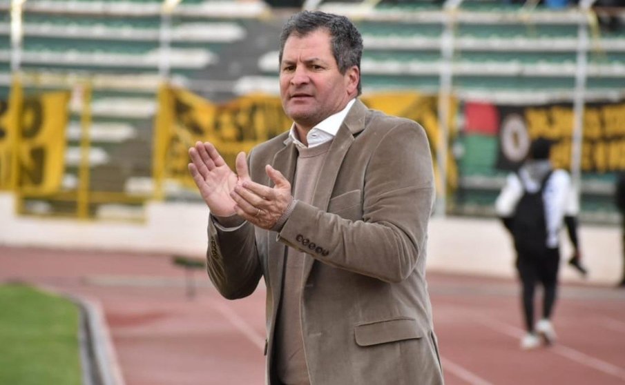 Claudio Biaggio, director técnico de The Strongest. (Foto: El Boliviano).