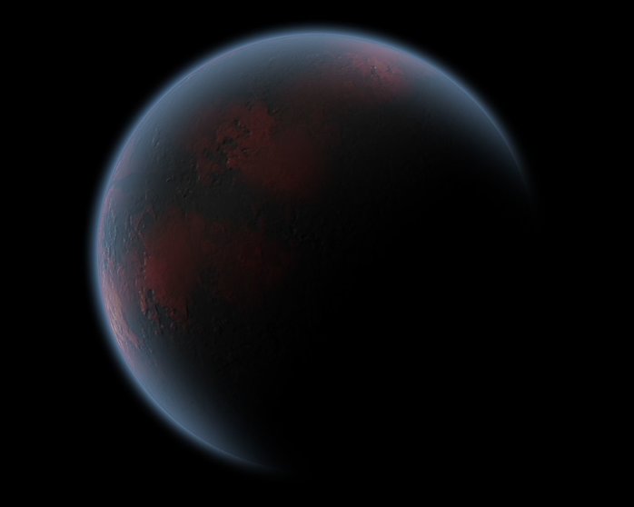 TrEs-2b, el planeta más oscuro de la humanidad. (Foto: Internet).