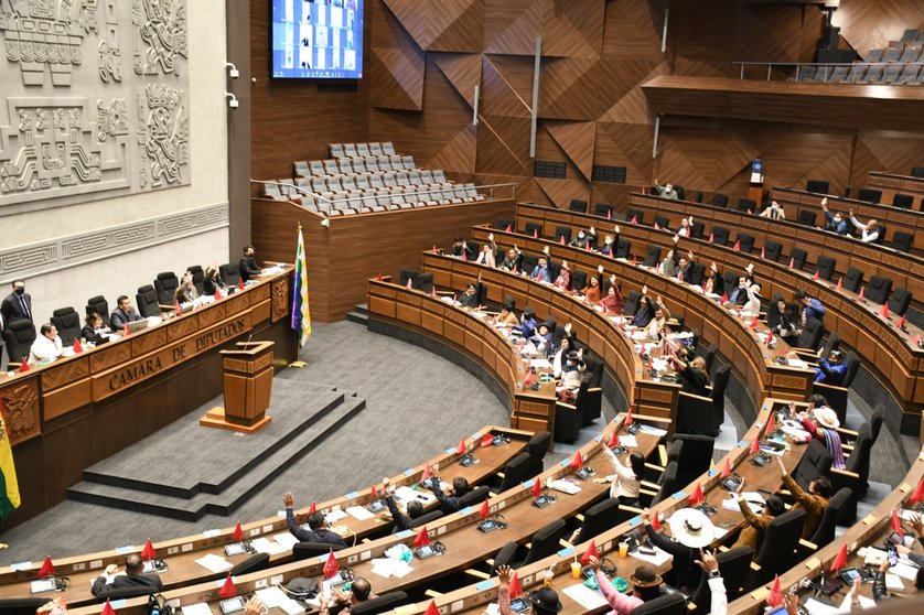 Cámara de diputados. (Foto: Cámara de Diputados).