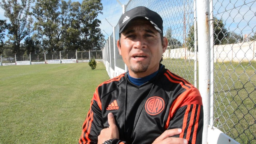 Daniel Brizuela, entrenador de Palmaflor. (Foto: River Plate).