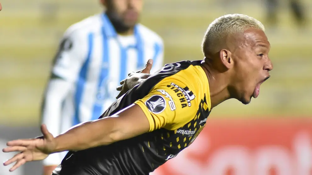 Jair Reinoso, delantero colombiano. (Foto: Opini&oacute;n).