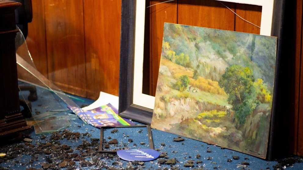 Pinturas robadas, imagen referencial. (Foto: CNN).