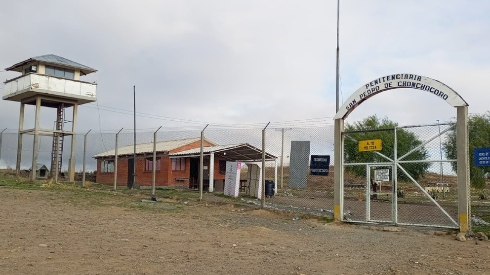 Cárcel de Chonchocoro. (Foto: Bolivisión).