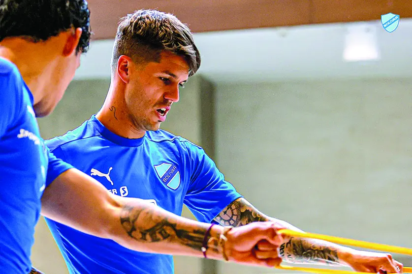 Patricio Rodr&iacute;guez, futbolista argentino. (Foto: Club Bol&iacute;var).