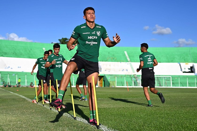 Leonardo Zabala, jugador boliviano. (Foto: RR. SS.).