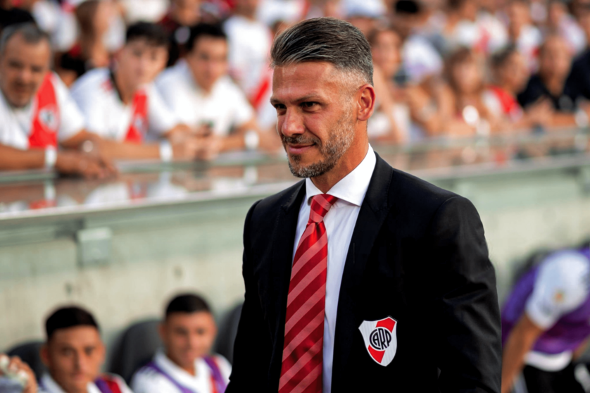 Martin Demichelis, entrenador argentino. (Foto: River)