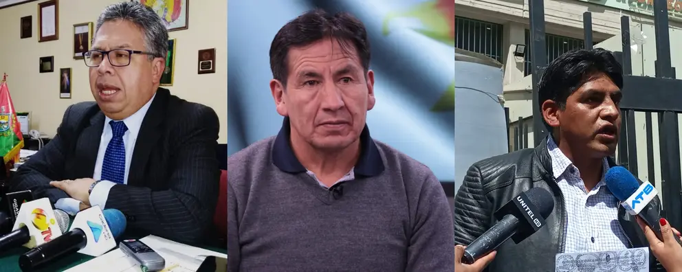 Luis Larrea, Jos&eacute; Luis &Aacute;lvarez y To&ntilde;o Si&ntilde;ani