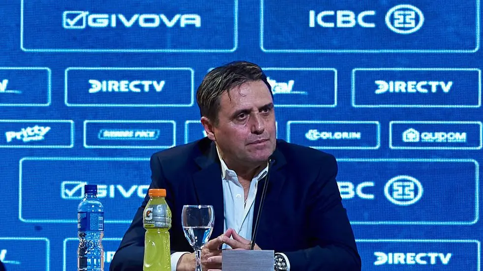 &Aacute;ngel G. Hoyos, director t&eacute;cnico argentino. (Foto: La Tercera).