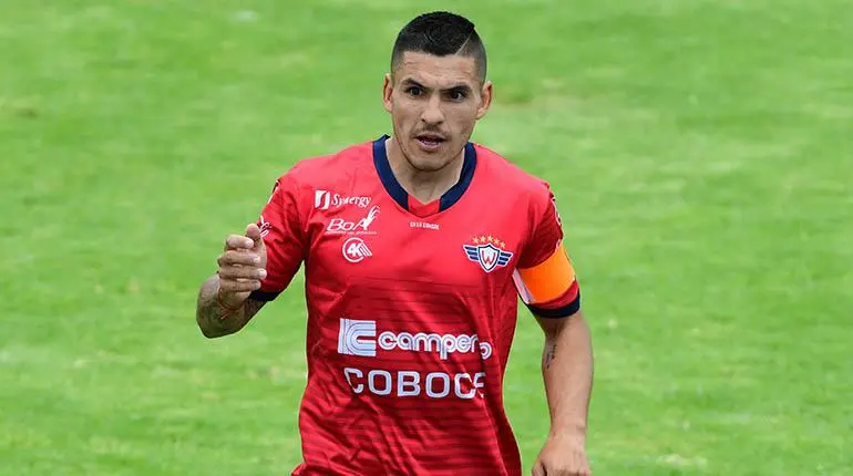 Cristian Manuel Ch&aacute;vez, jugador argentino. (Foto. Los Tiempos).