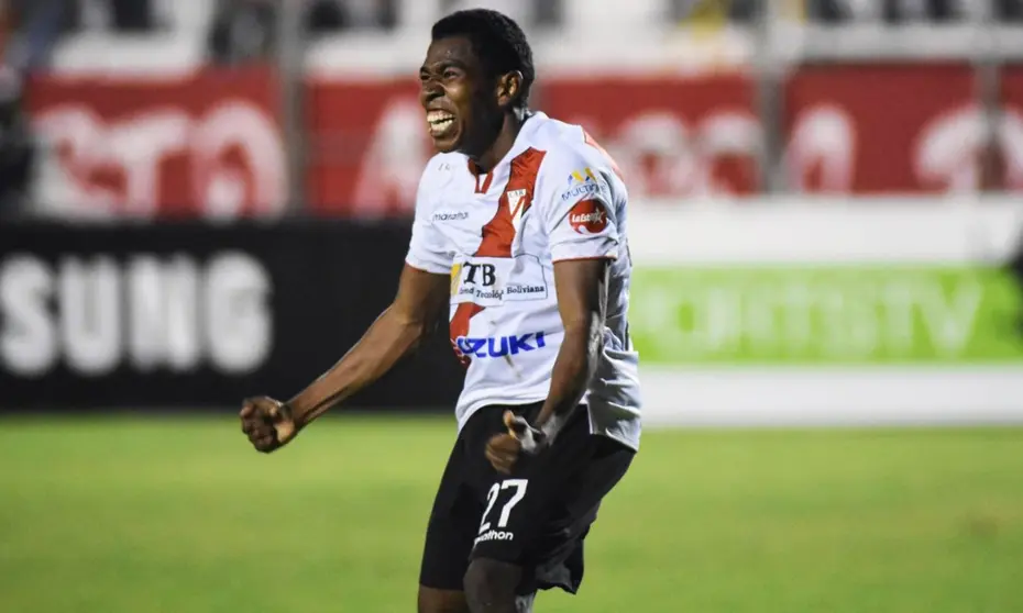 Diego Medina, defensor boliviano. (Foto: Erbol).