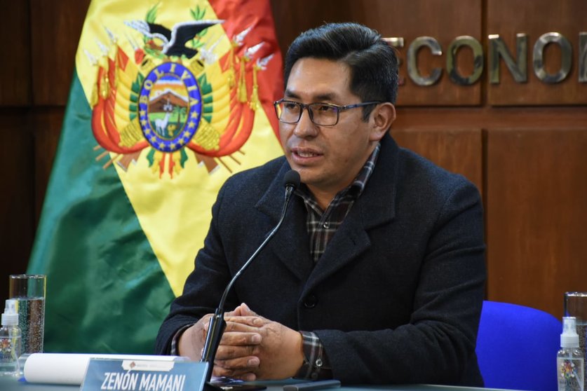 Zenón Mamani, viceministro de presupuesto y contabilidad fiscal. (Foto: La Voz).