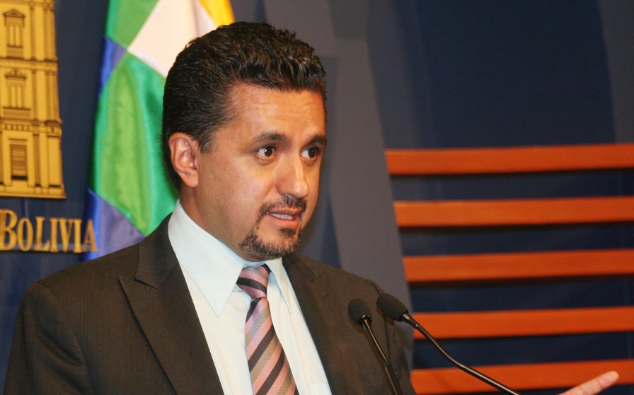 Sacha Llorentti, exministro de gobierno. (Foto. Min. Com).