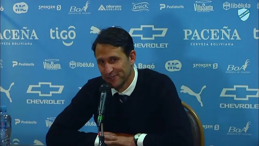Be&ntilde;at San Jos&eacute;, entrenador espa&ntilde;ol. (Foto: Club Bol&iacute;var).