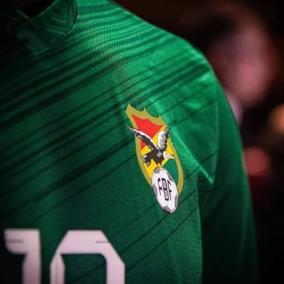 Camiseta selecci&oacute;n boliviana. (Foto: El Escribano).