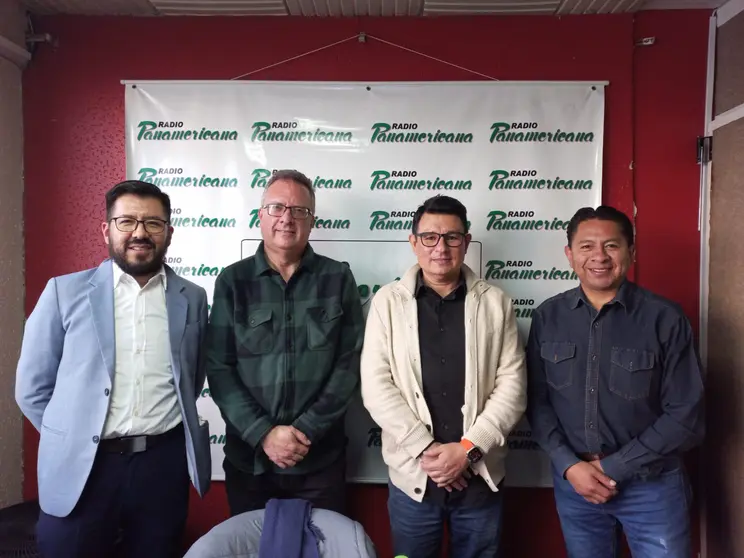 De izquierda a derecha: Jos&eacute; Pedro Ugarte, Carlos Alarc&oacute;n, Luis Alberto Ruiz y Jos&eacute; Luis Flores.