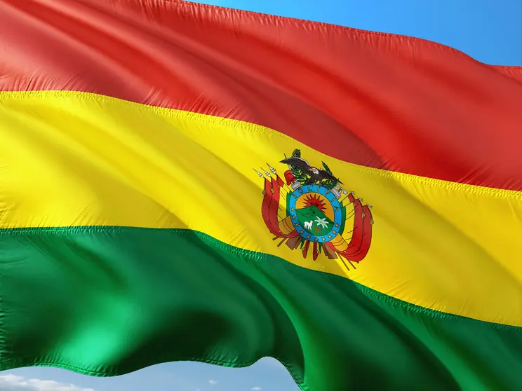 Bandera de Bolivia.